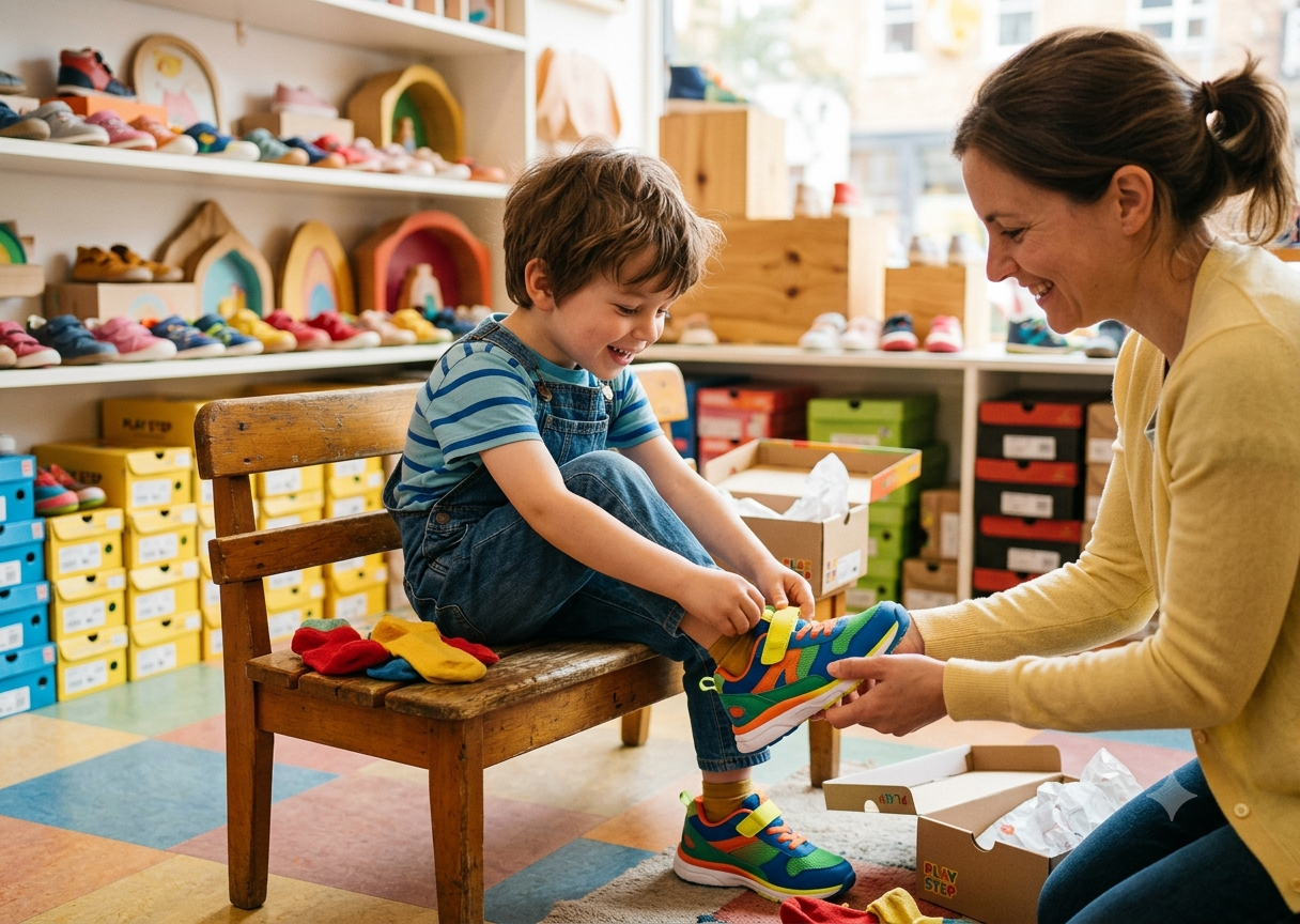 Como Escolher o Tênis Certo para Seu Filho